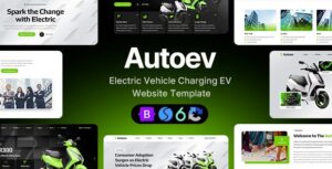 Autoev Electric Vehicle Charging WP Theme