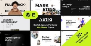Axtra (23 April 2024) Creative Digital Agency HTML5 Template
