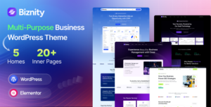 Biznity Multipurpose Business WP Theme