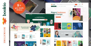 Bookio Book Store WooCommerce WP Theme