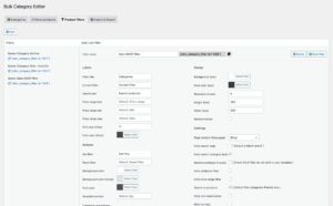 Bulk Category Editor for WooCommerce