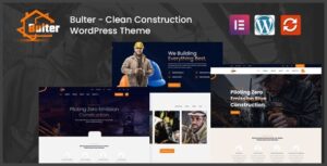 Bulter Clean Construction WP Theme