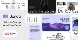 Burido Minimal WP Theme