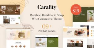 Carafity Bamboo Handmade Shop WooCommerce Theme