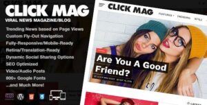 Click Mag Viral WP Theme