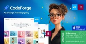 CodeForge IT Company WP Theme