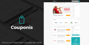 Couponis Affiliate & Submitting Coupons WP Theme