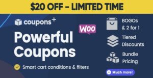 Coupons + WooCommerce Advanced Coupons, Discount Rules, BOGO Offers, Bulk Discounts, Shipping