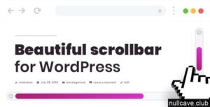 Scroller Custom Scrollbar for WP