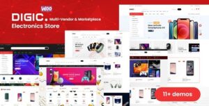 Digic Electronics Store WooCommerce Theme