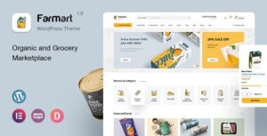 Farmart Organic & Grocery Marketplace WP Theme