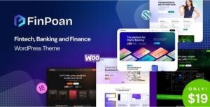 FinPoan Fintech, Banking and Finance WP Theme