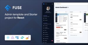 Fuse Next.js & React TS React Admin Template Redux Toolkit Material Design React Hooks