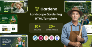 Gardeno Gardening Landscaping WP Theme
