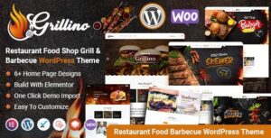 Grillino Grill & Restaurant WP Theme