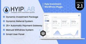 HYIPLab HYIP Investment WP Plugin