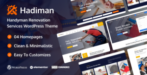 Hadiman Handyman Renovation Services WP Theme