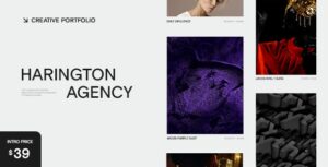 Harington Creative Portfolio Theme