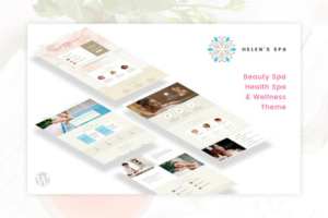 Helen’s Spa Beauty, Health Spa & Wellness Theme