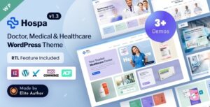 Hospa Medical Clinic & Hospital Elementor WP Theme