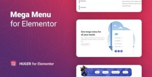 Huger Mega Menu for Elementor