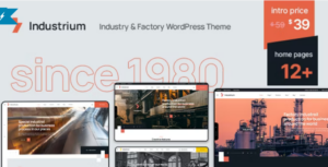 Industrium Industry & Factory WP Theme