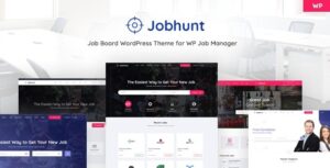 Jobhunt Job Board WP Theme for WP Job Manager