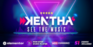 Kentha Non-Stop Music WP Theme with Ajax Kentha