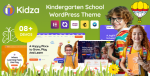 Kidza Kindergarten WP Theme for PreScool