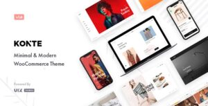 Konte Minimal & Modern Woo WP Theme
