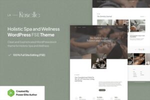 La Roselle Holistic Spa & Wellness WP Theme