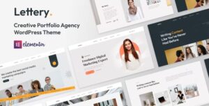 Lettery Creative Portfolio Agency WP Theme