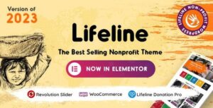 Lifeline NGO Charity Fund Raising WP Theme