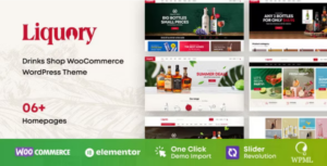 Liquory Drinks Shop WooCommerce Theme