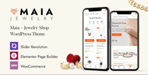 Maia Jewelry Shop WP Theme