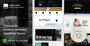 Maiko Architecture and Interior Design WP Theme