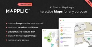 Mapplic Custom Interactive Map WP Plugin