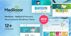 Medilazar Pharmacy Medical WooCommerce WP Theme
