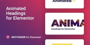 Motionger Animated Heading for Elementor