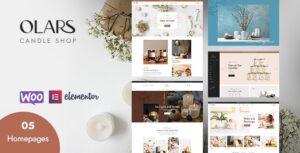 Olars Candle Handmade WooCommerce Theme