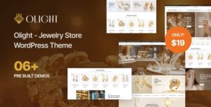 Olight Jewelry Store WP Theme