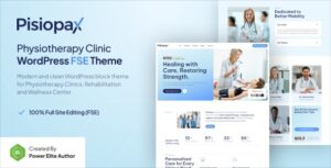 Pisiopax Physiotherapy Clinic WP Theme