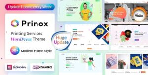 Prinox Printing Services WP Theme