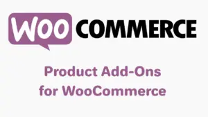 Product Add-Ons for WooCommerce