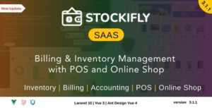 Stockifly SAAS Billing & Inventory Management with POS and Online Shop