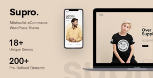 Supro Minimalist AJAX WooCommerce WP Theme