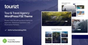 Tourizt Tour & Travel Agency WP Theme