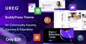Ureg BuddyPress & Community WP Theme