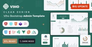 Viho (5 February 2026) Bootstrap 5 & Laravel Admin & Dashboard Template