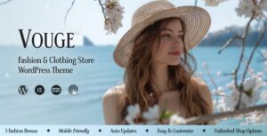 Vouge Fashion Clothing WP Theme